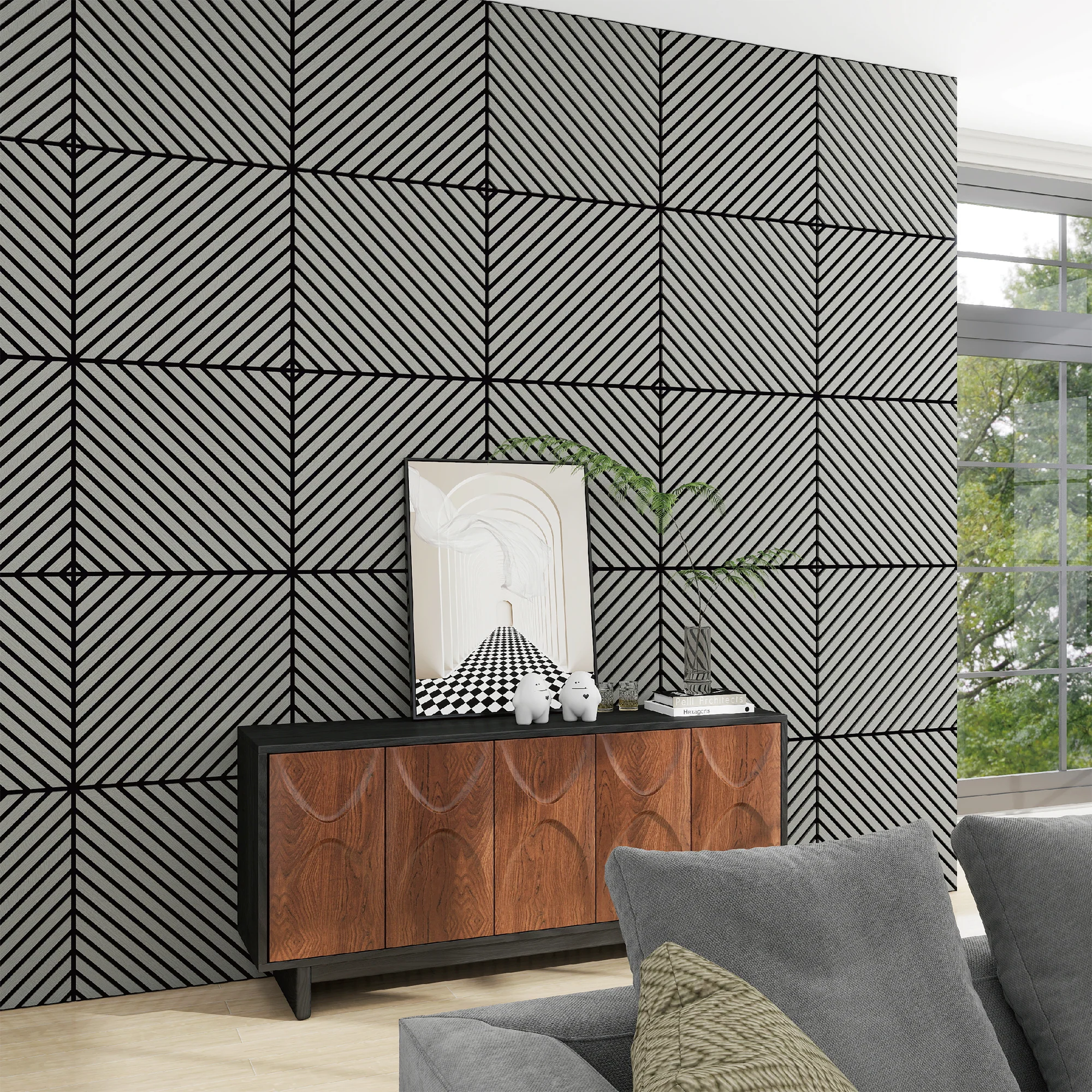 Akustyczny panel ścienny Vang 60x60 cm [NEU.HOLZ] - Image 5
