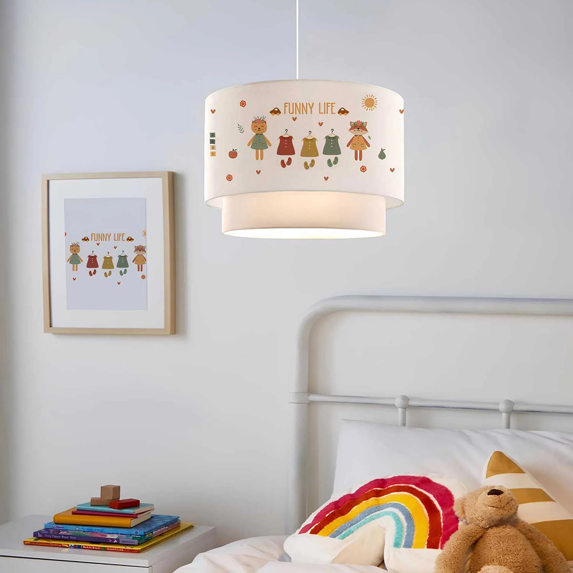 Lampa wisząca Lurgan 1 x E27 z różnymi motywami motywy [lux.pro] - Image 10