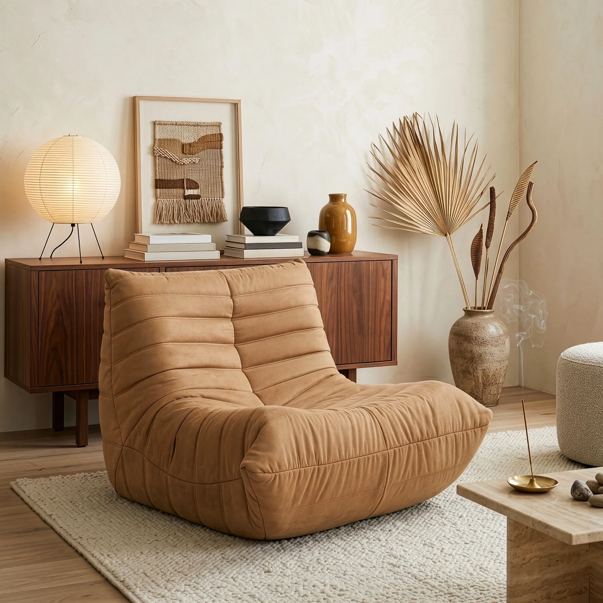 Fotel podłogowy Kodsø 75x90x100 cm [en.casa] - Image 10