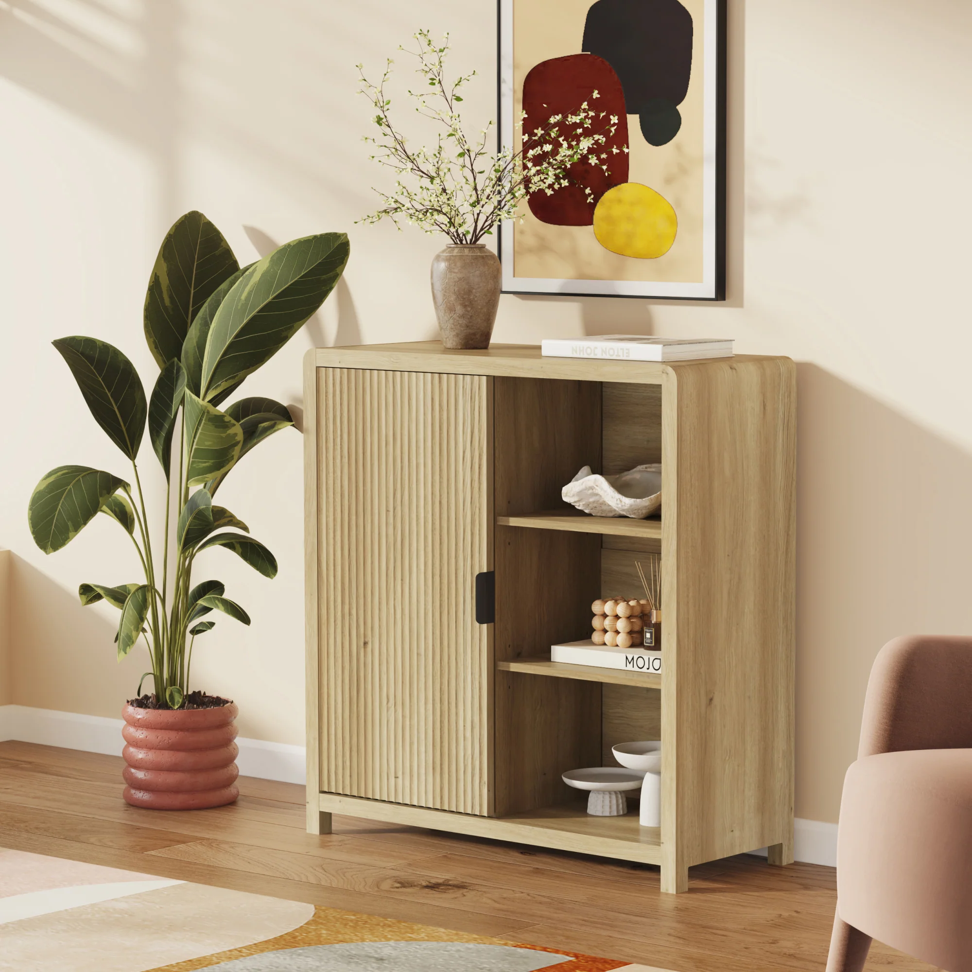 Komoda Lukkodso 82x75x30 cm [en.casa] - Image 3