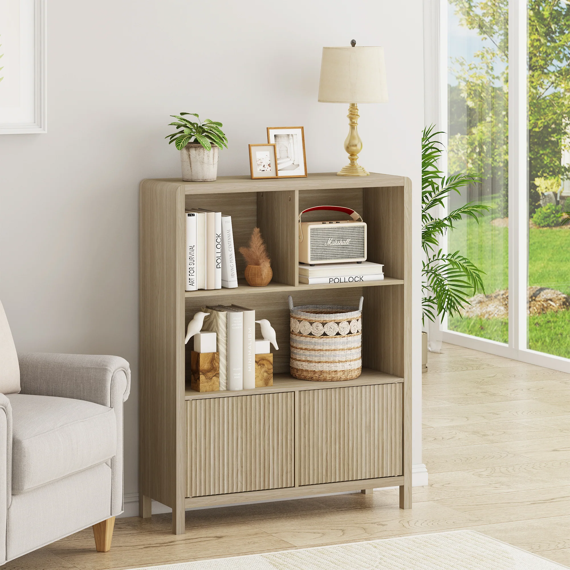 Komoda Lukkodso 103x80x28 cm [en.casa]