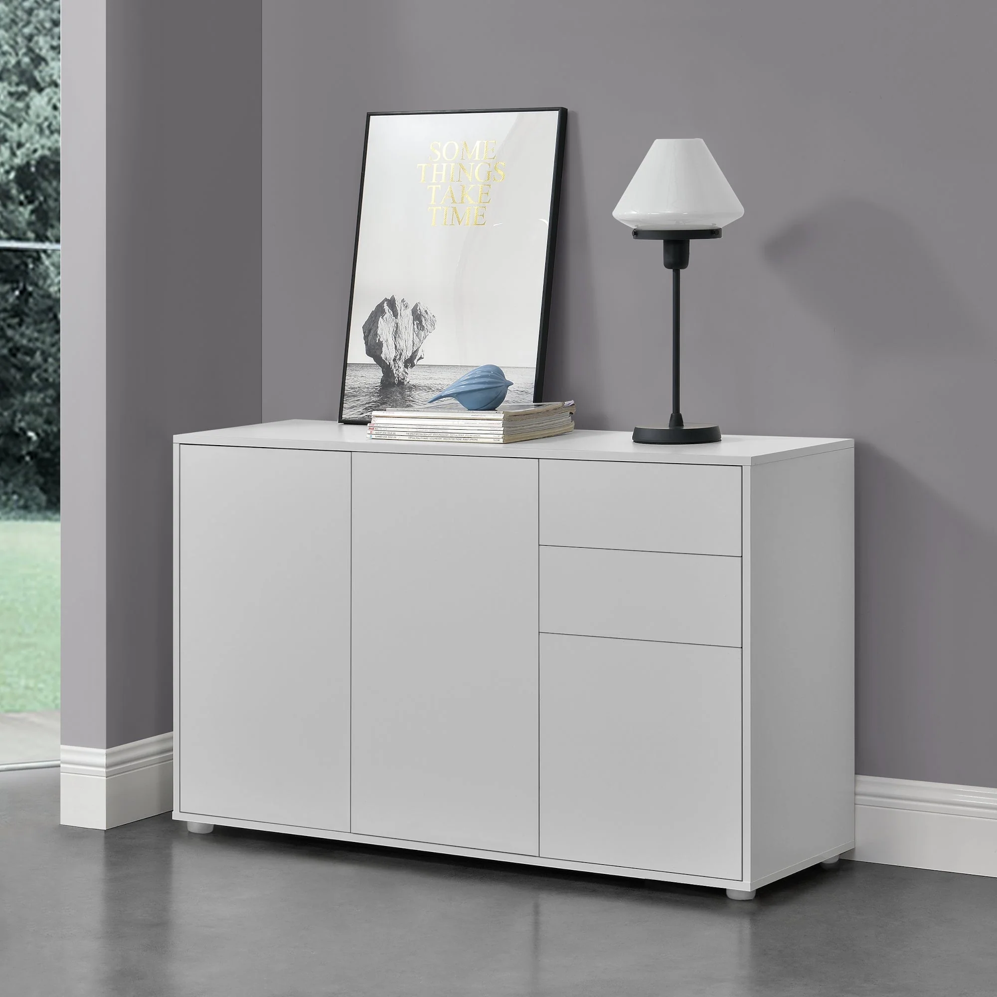 Kredens Paarl 74x117x36 cm w różnych kolorach kolory en.casa - Image 10