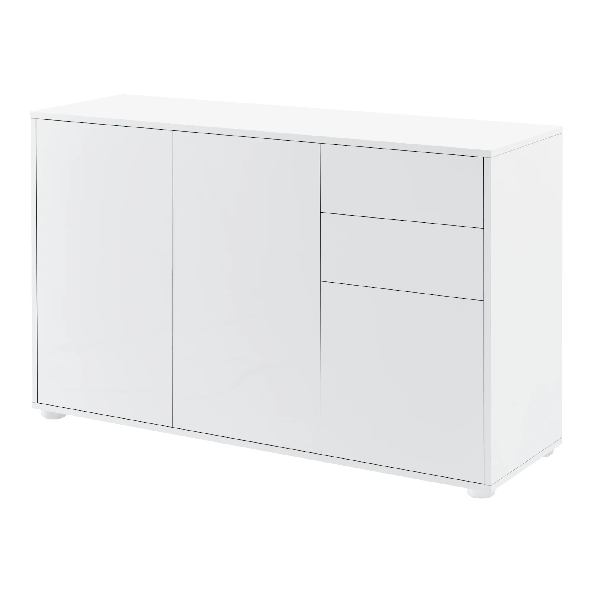 Kredens Paarl 74x117x36 cm w różnych kolorach kolory en.casa - Image 4