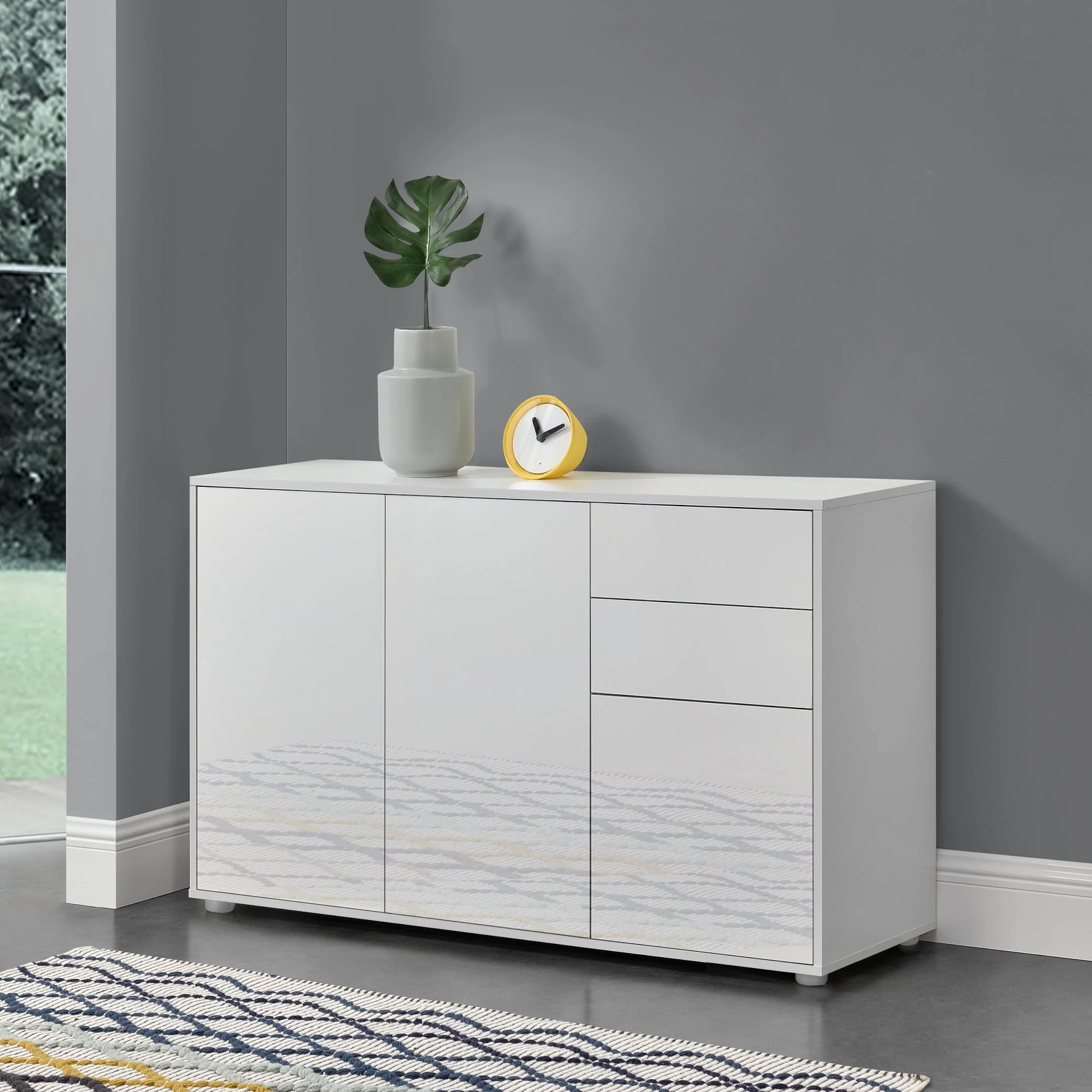 Kredens Paarl 74x117x36 cm w różnych kolorach kolory en.casa - Image 9