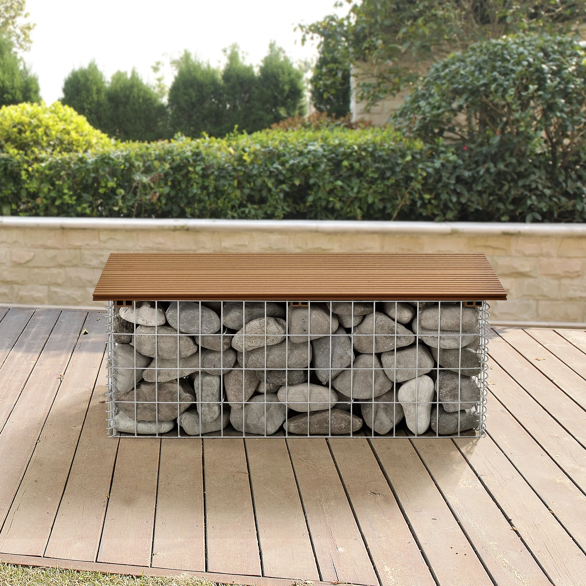 Ławka Gabion kosz szańcowy siatka stalowa - Image 7