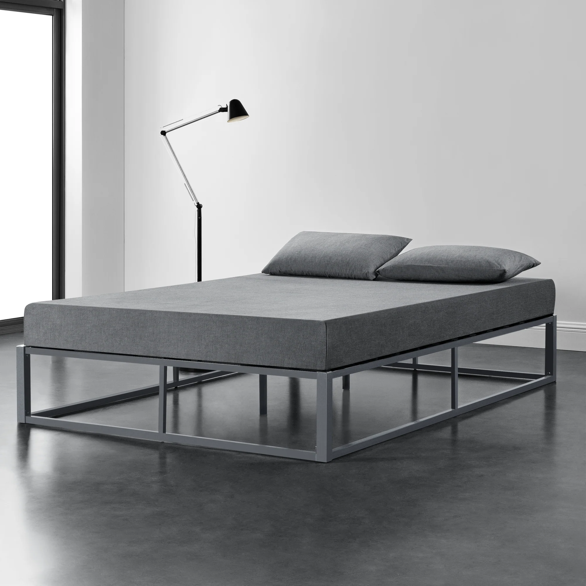 Łóżko metalowe Kreta w różnych kolorach i rozmiarach [en.casa] - Image 6