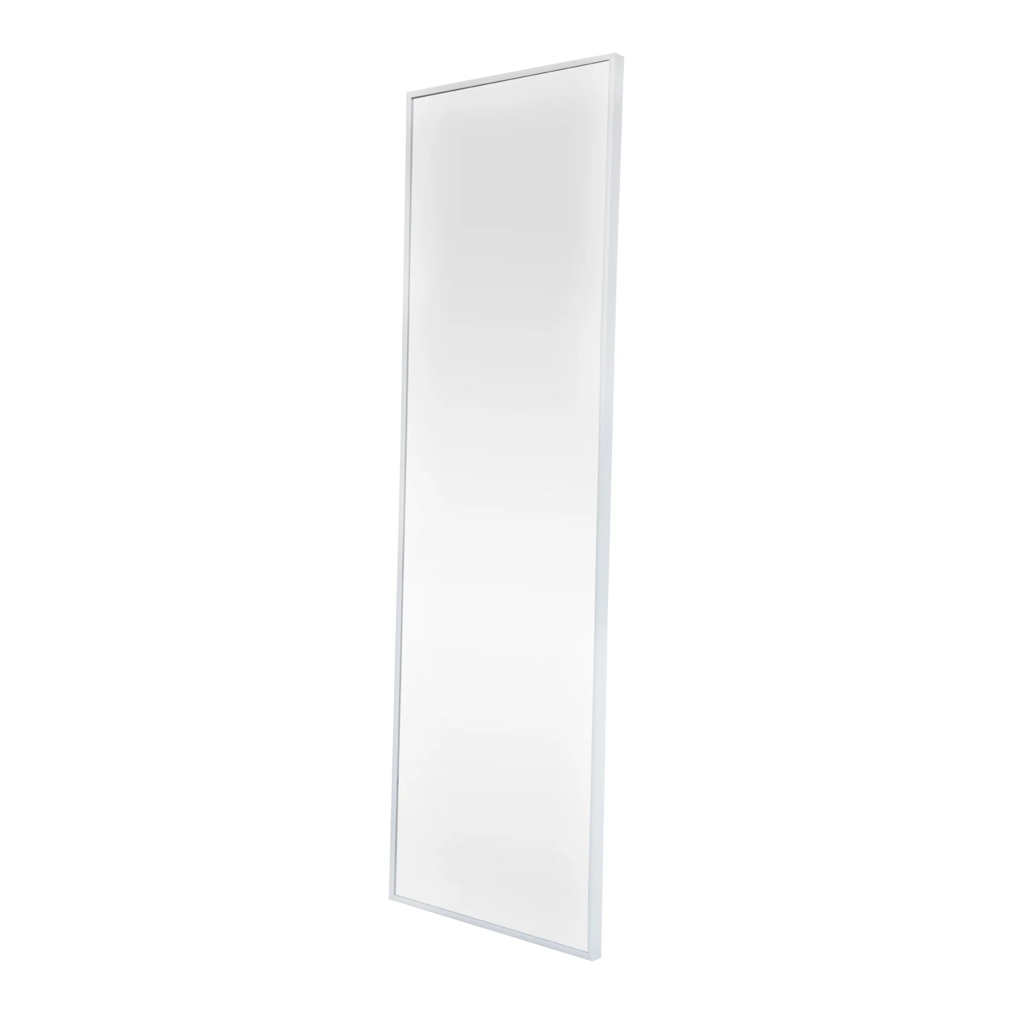 Lustro drzwiowe Lesina z aluminiową ramą 120x37cm [en.casa]