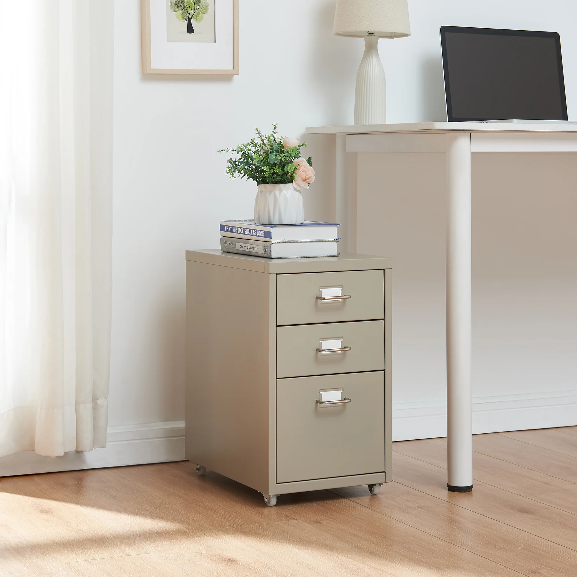Kökar mobilny cokół z 3 szufladami 48x28x41 cm [en.casa] - Image 5