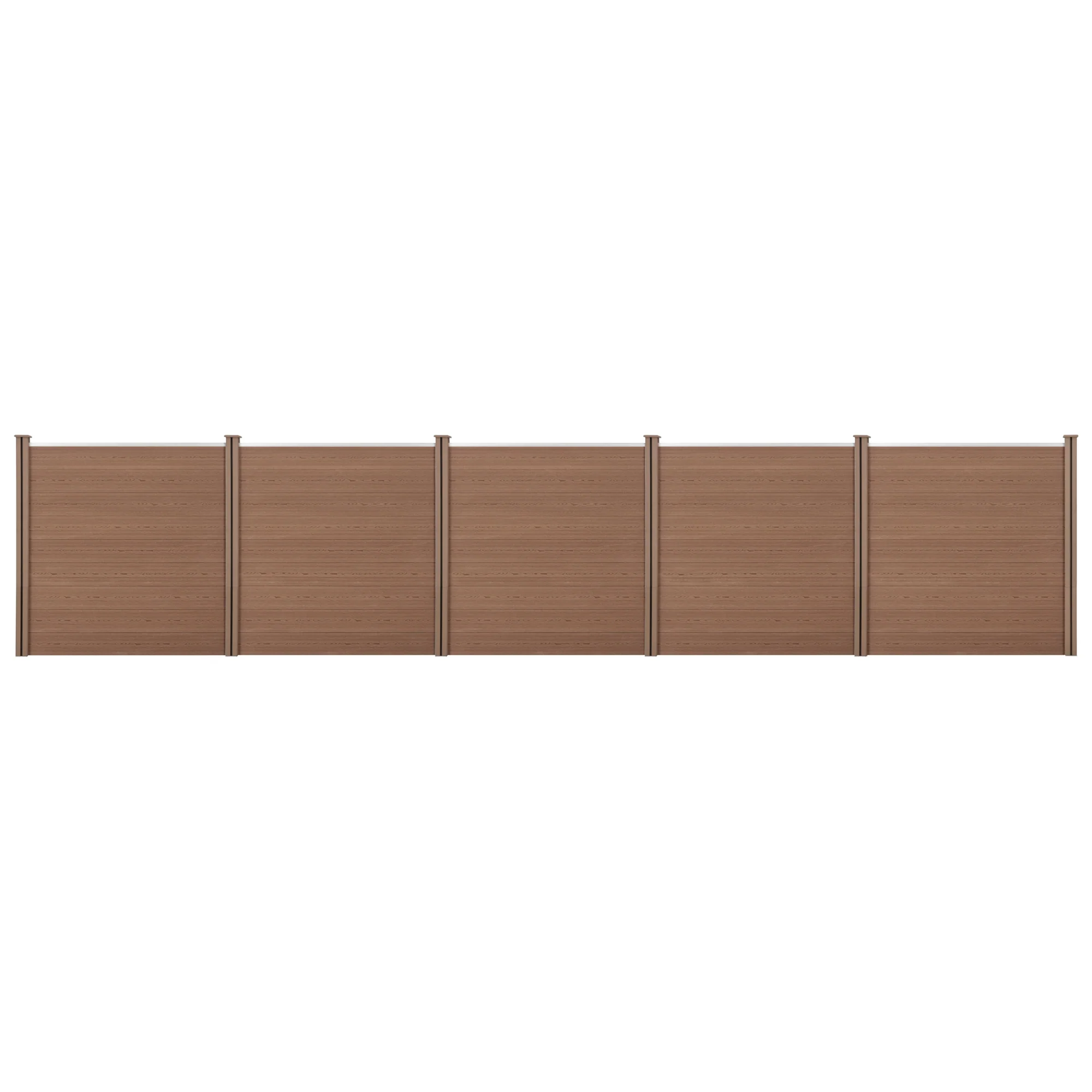 Ogrodzenie ogrodowe Getafe WPC ze słupkami w różnych kolorach. Kolory [neu.holz] - Image 6