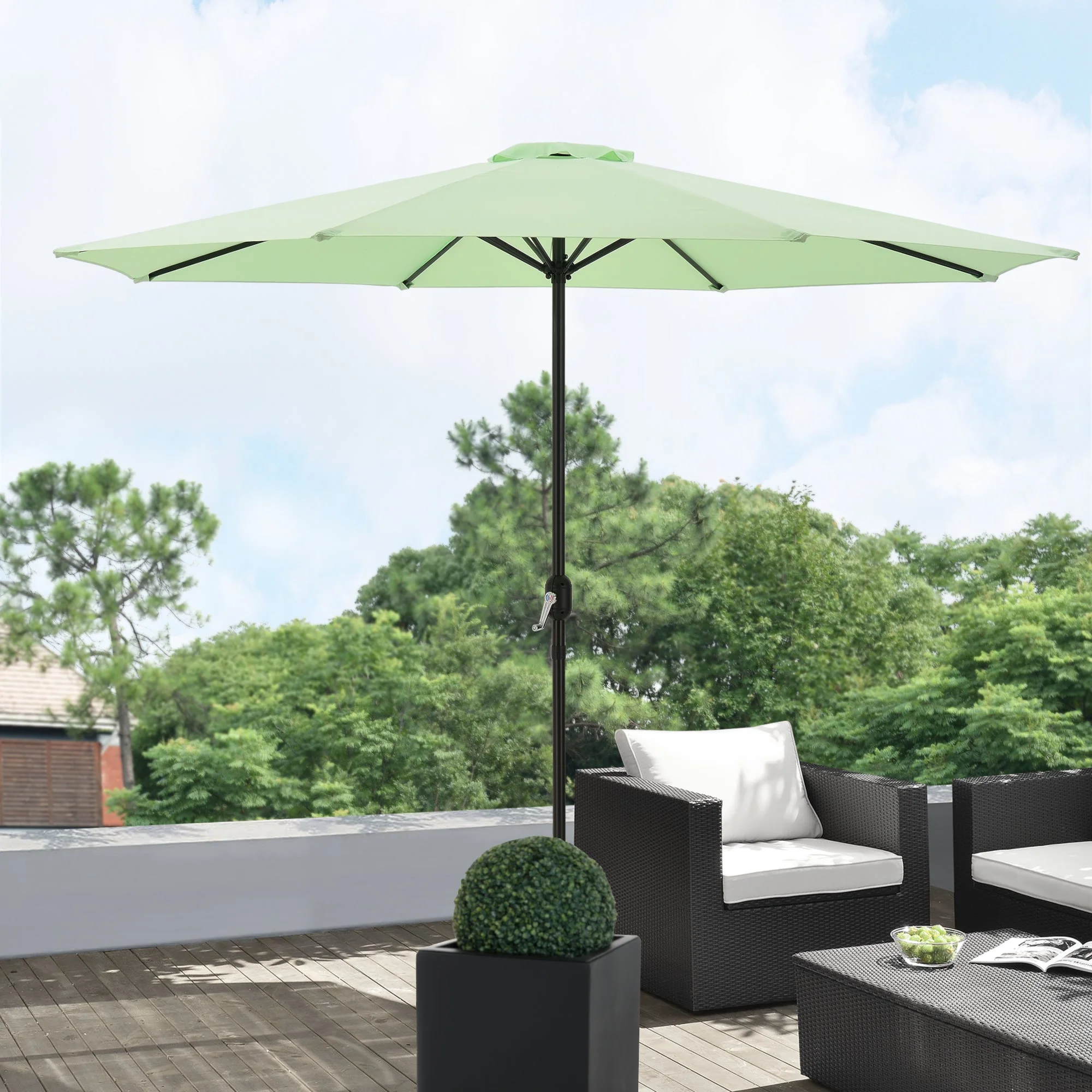 Parasol Budapest 230x300cm w różnych kolorach. kolory [casa.pro] - Image 6
