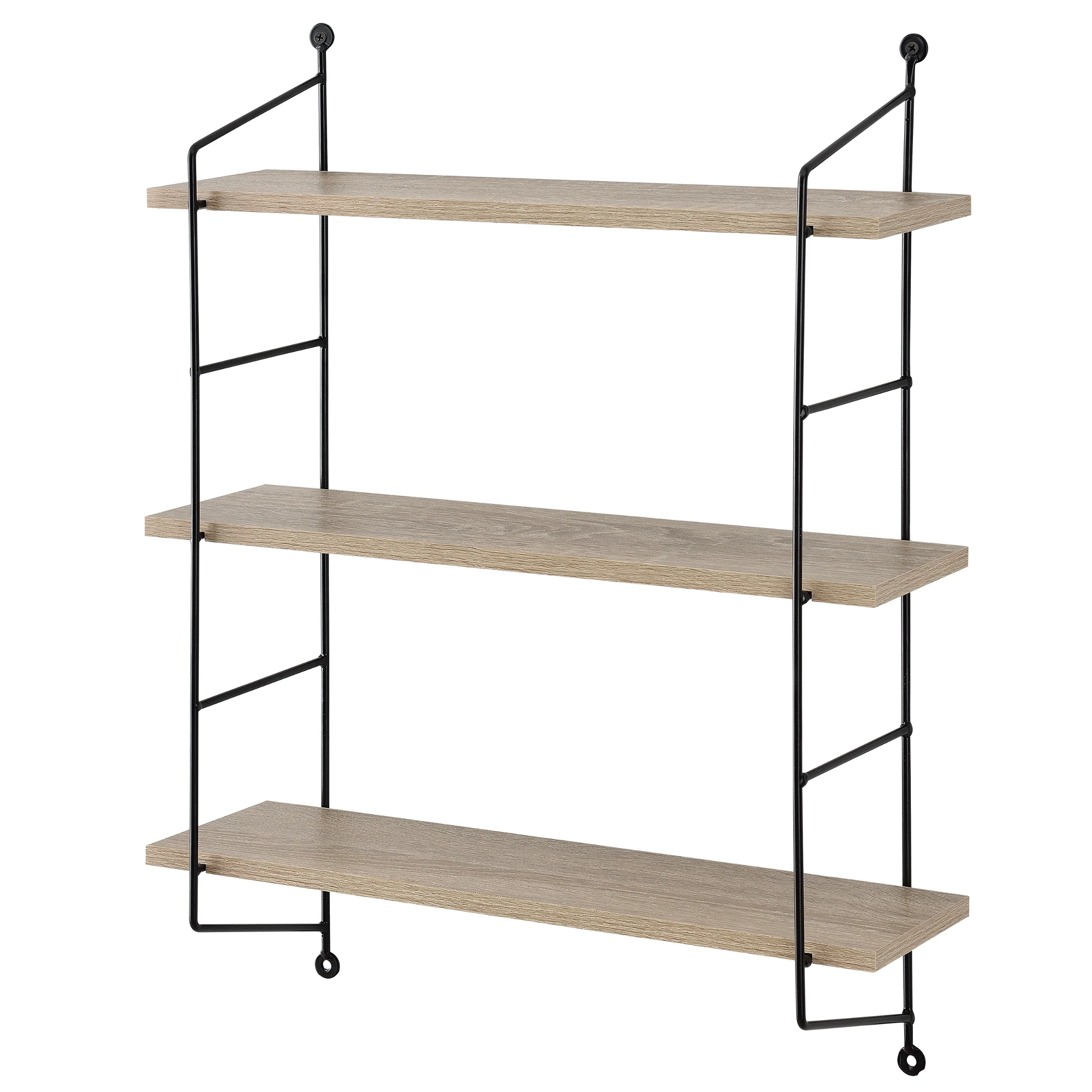 3-pozioma półka ścienna wisząca MDF - Image 3