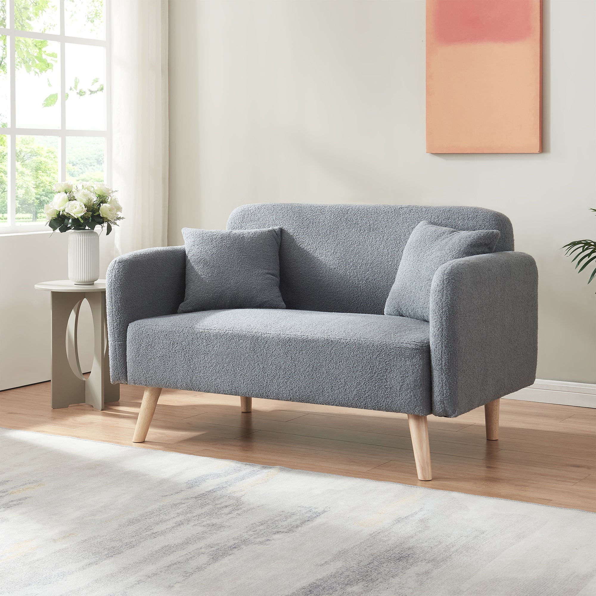 Sofa 2-osobowa Midt 132x70x81 cm [en.casa] - Image 6