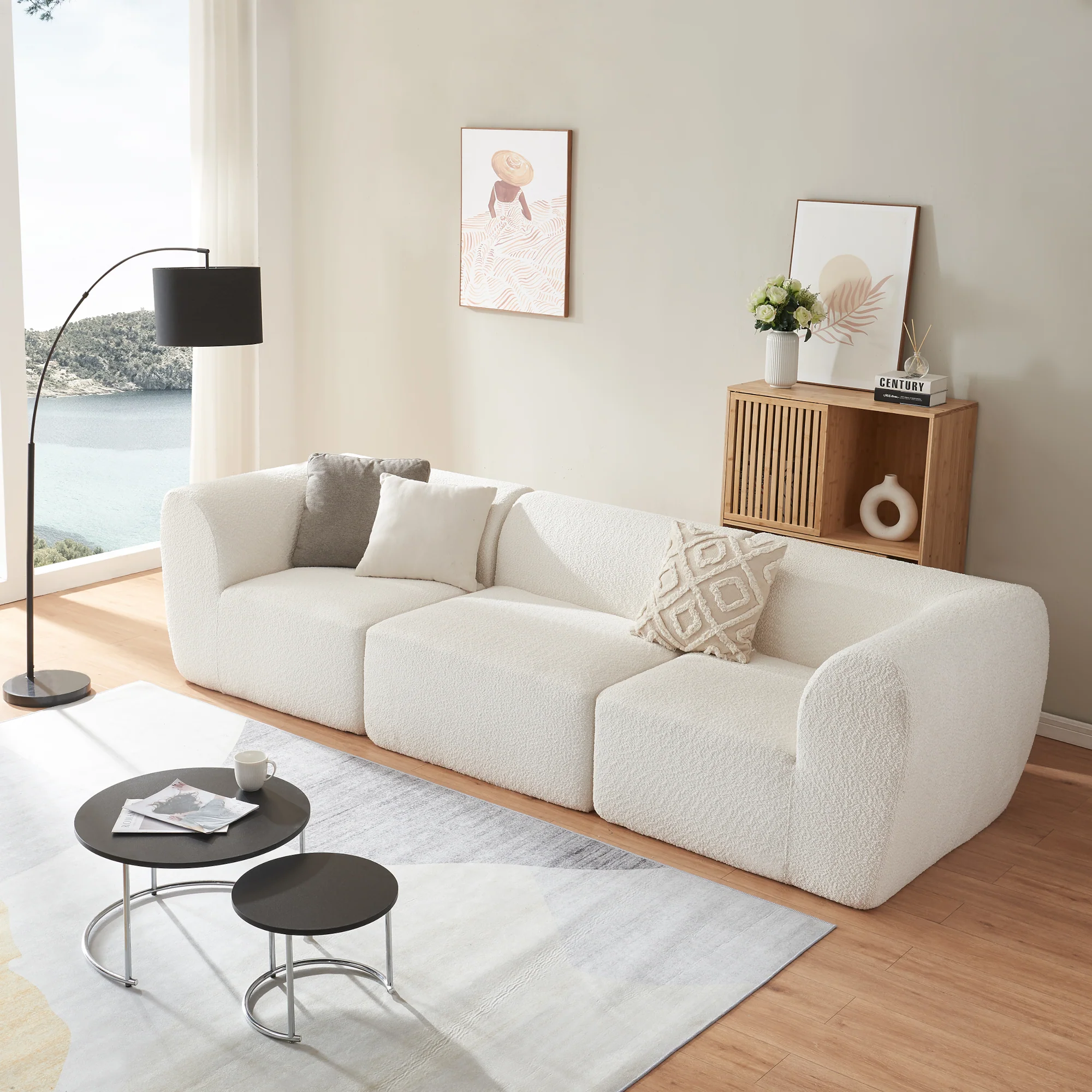 Sofa modułowa Hurvas [en.casa] - Image 3