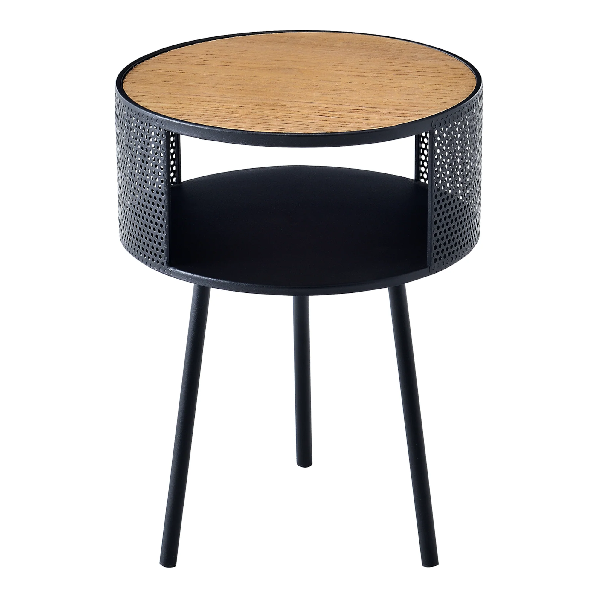 Stolik boczny Bjørnsund okrągły 34 cm szerokości [en.casa] - Image 2