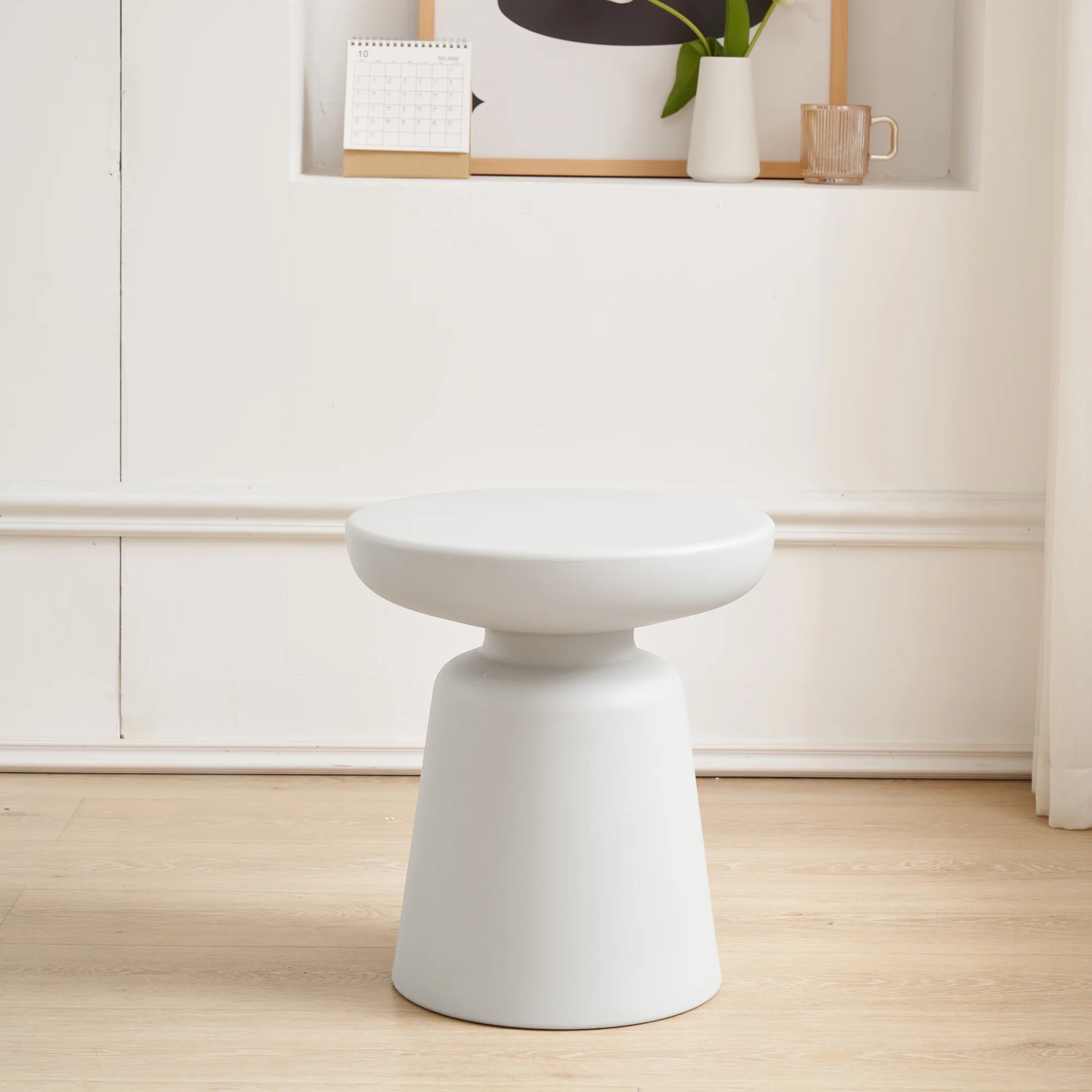 Stolik boczny Posio 44xØ40 cm [en.casa] - Image 5
