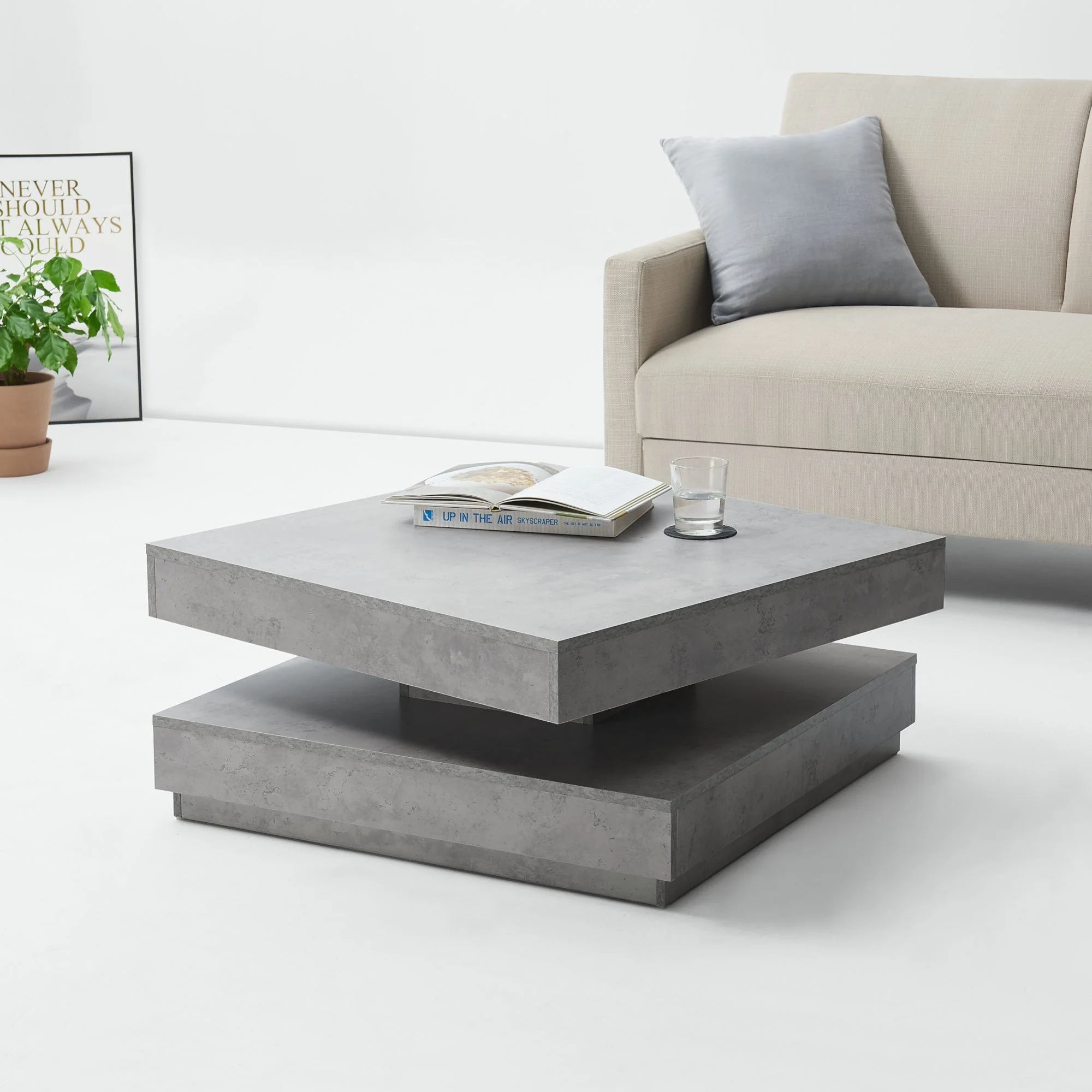 Stolik kawowy Florence 76x76x38 cm [en.casa] - Image 12