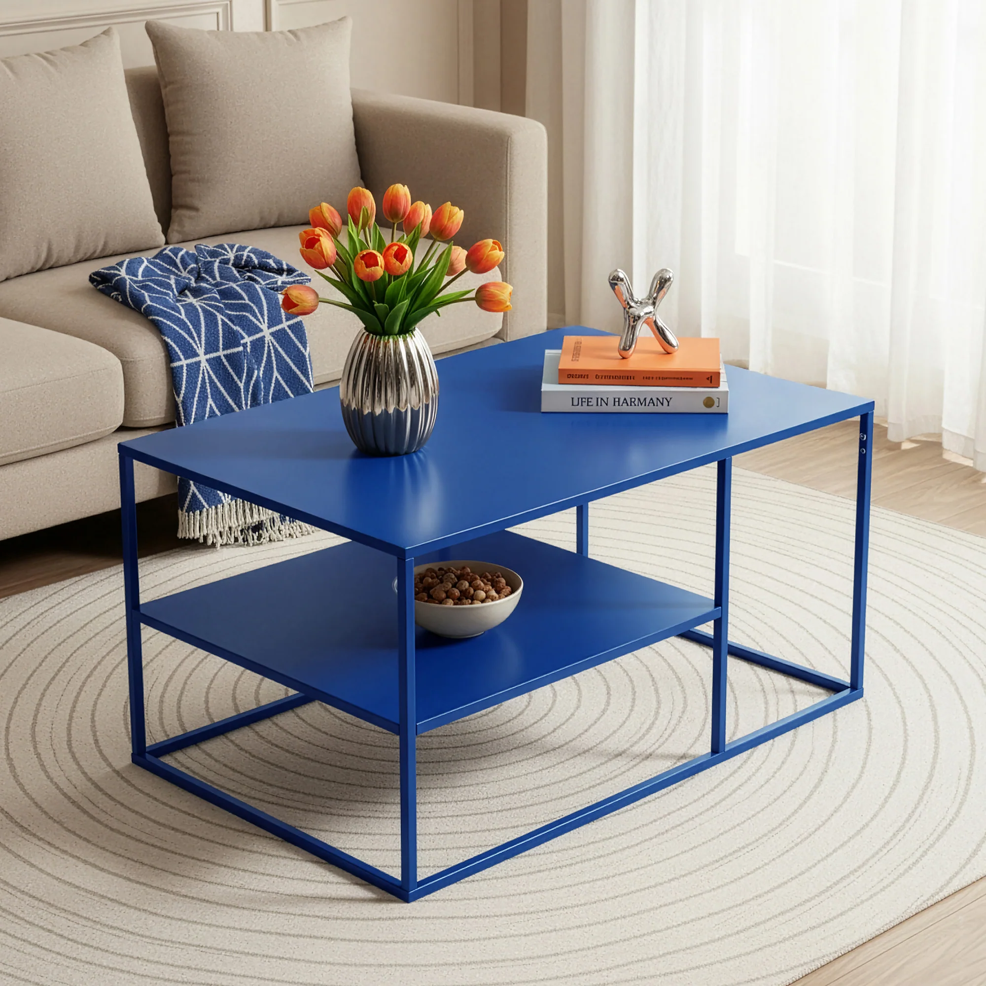 Stolik kawowy Solund 90x60x45 cm [en.casa] - Image 6