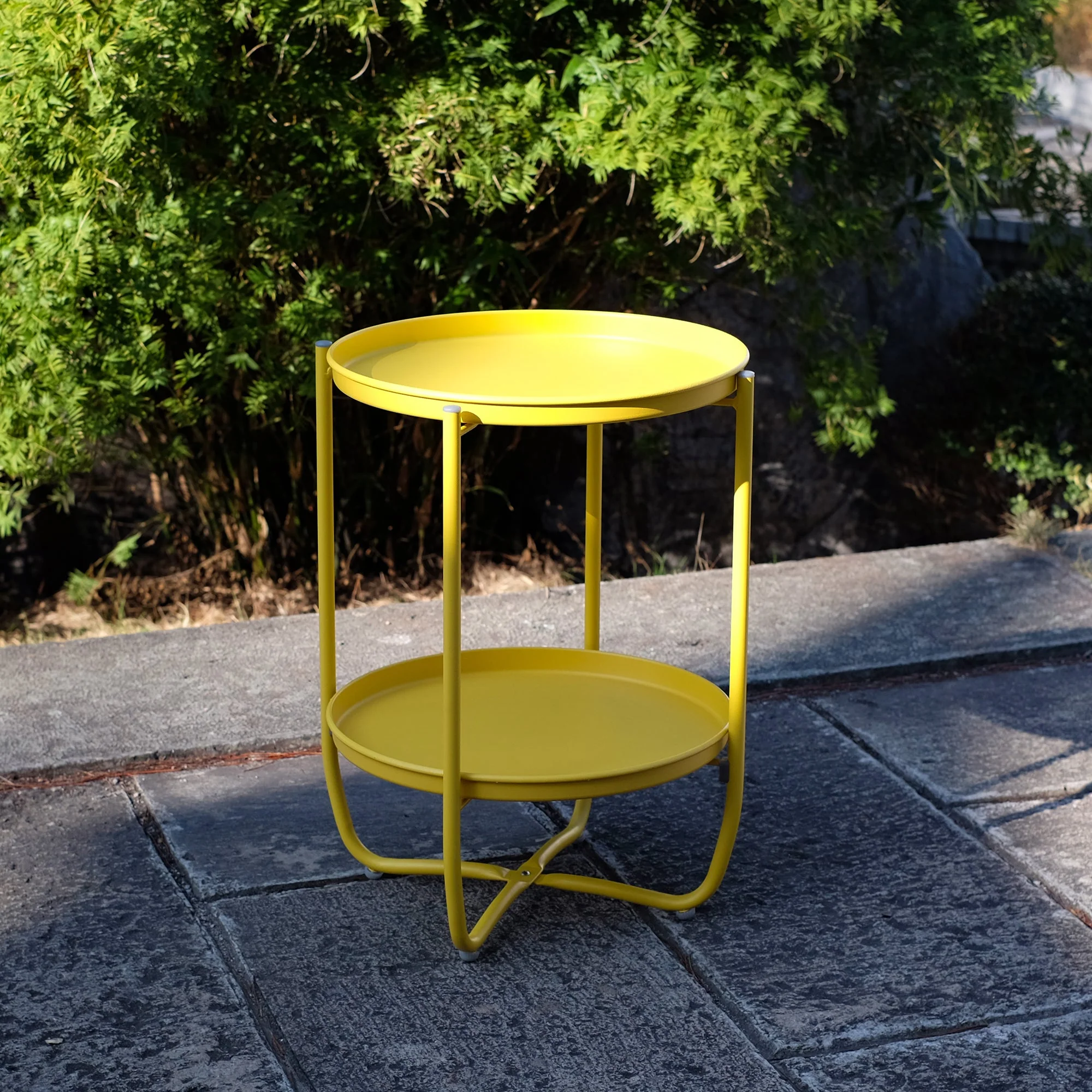 Stolik pod tacę Sandefjord stalowy [en.casa] - Image 7